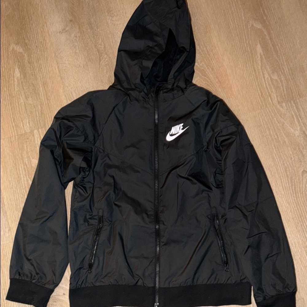 Nike Black Windbreaker Jacket